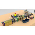None-stop waste pyrolysis plant
